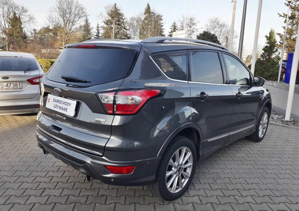 Ford Kuga cena 99900 przebieg: 86946, rok produkcji 2018 z Poznań małe 466